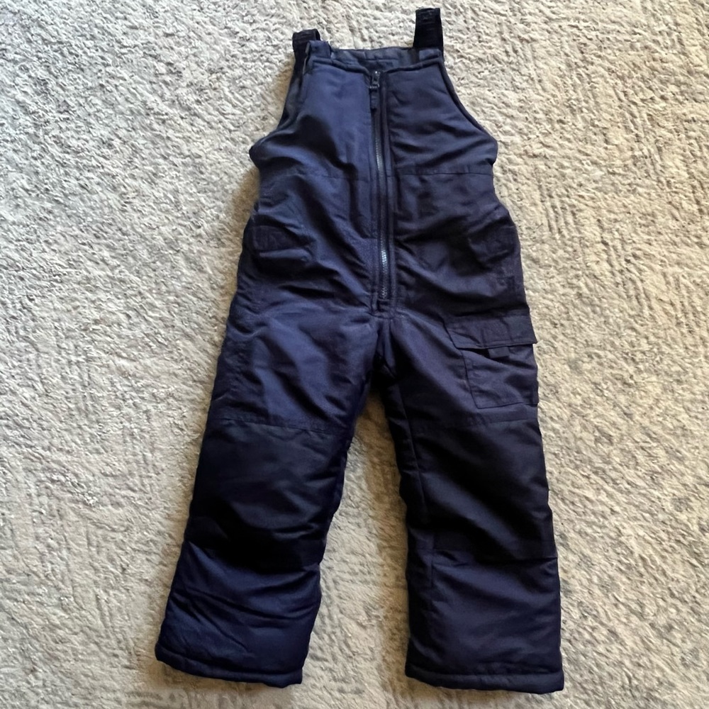 London Fog snow bibs - boys size 4